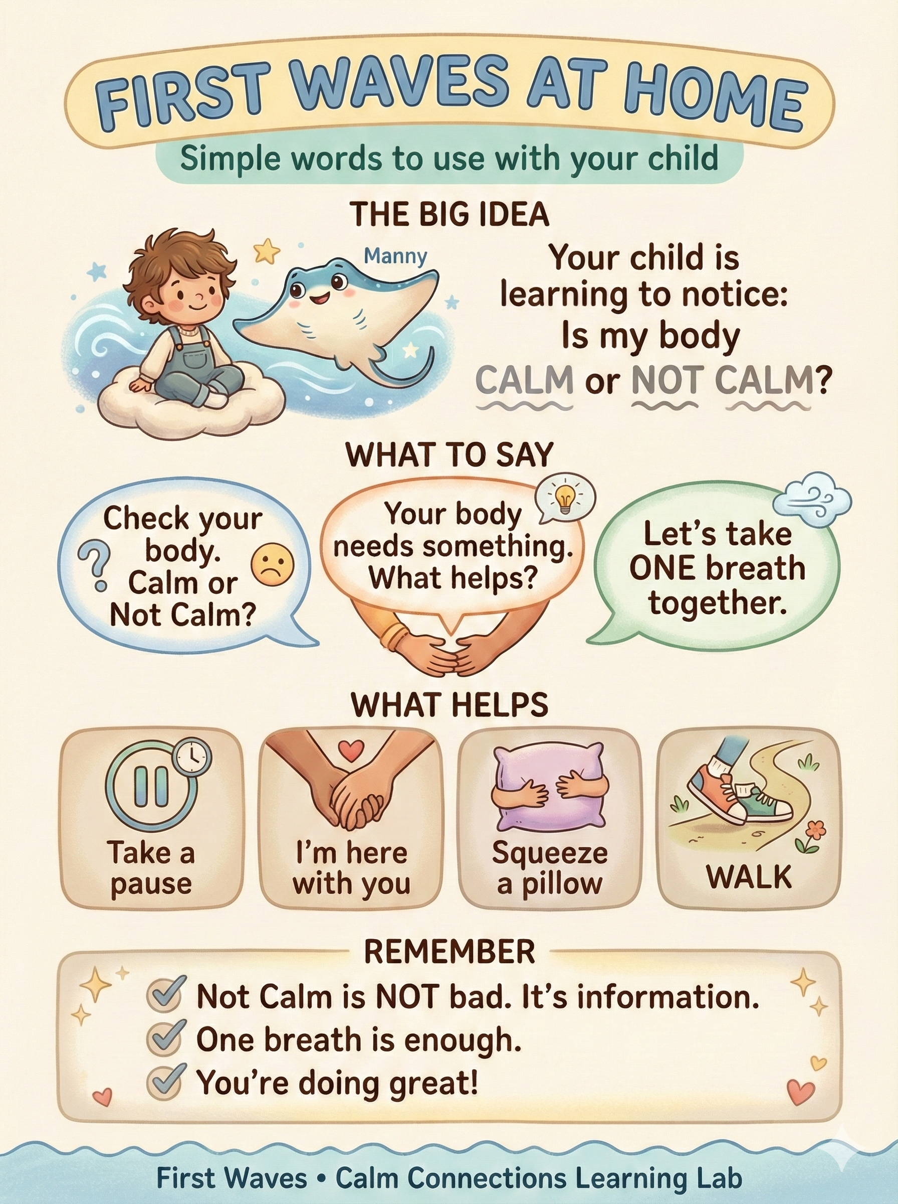 First Waves Family Mini Visual